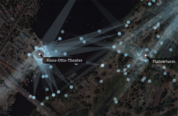 Overlay map atop background map